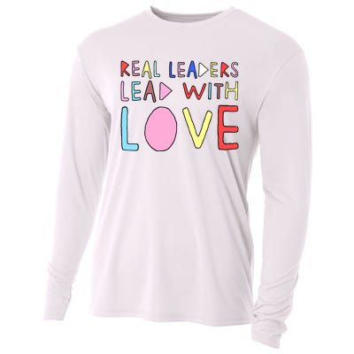 Real Leaders Lead With Love Cooling Performance Long Sleeve Crew