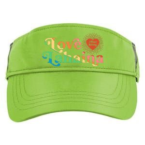 Retro Love Lahaina Maui Strong Adult Drive Performance Visor