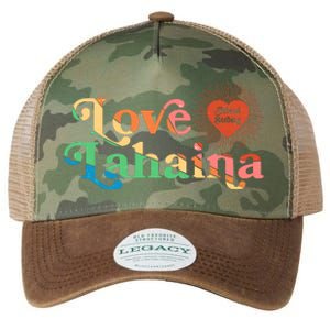 Retro Love Lahaina Maui Strong Legacy Tie Dye Trucker Hat