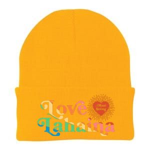 Retro Love Lahaina Maui Strong Knit Cap Winter Beanie