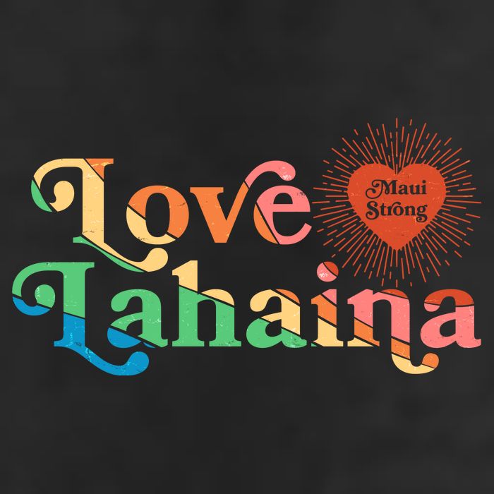 Retro Love Lahaina Maui Strong Cool Comfort Performance Bucket Hat