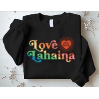 Retro Love Lahaina Maui Strong Sweatshirt