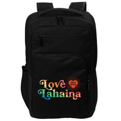 Retro Love Lahaina Maui Strong Impact Tech Backpack