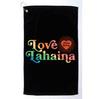 Retro Love Lahaina Maui Strong Golf Towel