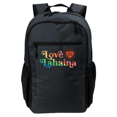 Retro Love Lahaina Maui Strong Daily Commute Backpack