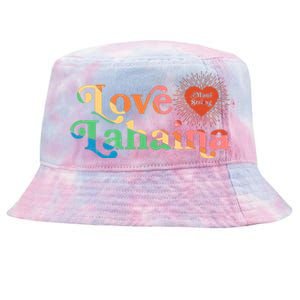 Retro Love Lahaina Maui Strong Tie-Dyed Bucket Hat