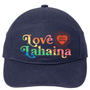 Retro Love Lahaina Maui Strong 7-Panel Snapback Hat