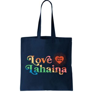 Retro Love Lahaina Maui Strong Tote Bag