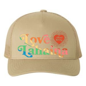 Retro Love Lahaina Maui Strong Yupoong Adult 5-Panel Trucker Hat