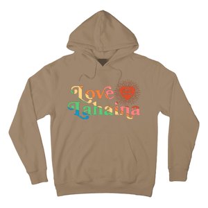 Retro Love Lahaina Maui Strong Hoodie