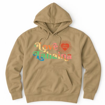 Retro Love Lahaina Maui Strong Hoodie