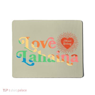 Retro Love Lahaina Maui Strong Mousepad
