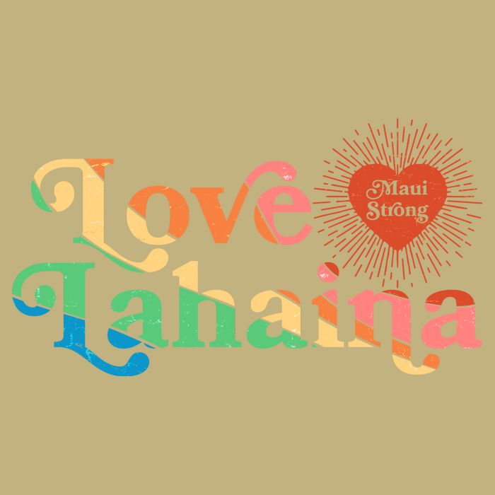 Retro Love Lahaina Maui Strong Cooling Performance Long Sleeve Crew