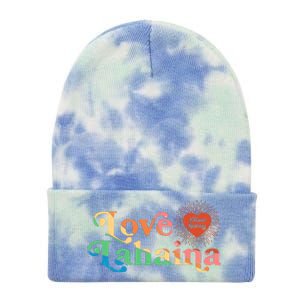 Retro Love Lahaina Maui Strong Tie Dye 12in Knit Beanie