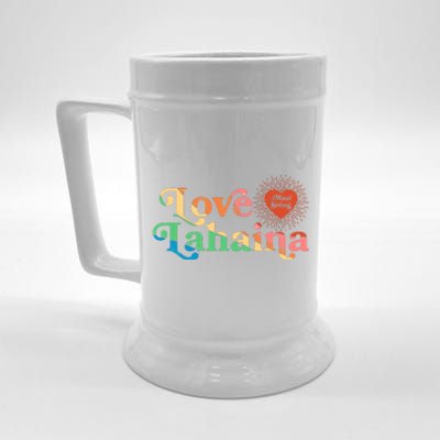 Retro Love Lahaina Maui Strong Beer Stein