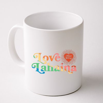 Retro Love Lahaina Maui Strong Coffee Mug