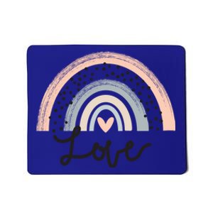 Rainbow Love Ll Love Is Love Valentine Day Graphic Gift Funny Gift Mousepad