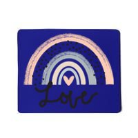 Rainbow Love Ll Love Is Love Valentine Day Graphic Gift Funny Gift Mousepad