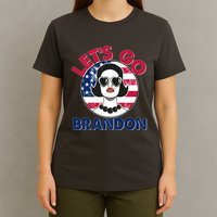 Retro Lady Let's Go Brandon T-Shirt