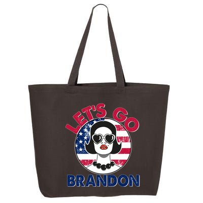 Retro Lady Let's Go Brandon 25L Jumbo Tote