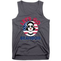 Retro Lady Let's Go Brandon Tank Top