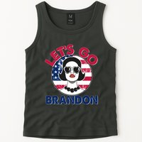 Retro Lady Let's Go Brandon Tank Top
