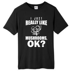 Really Like Mushrooms Tall Fusion ChromaSoft Performance T-Shirt