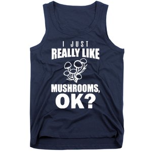 Really Like Mushrooms Tank Top