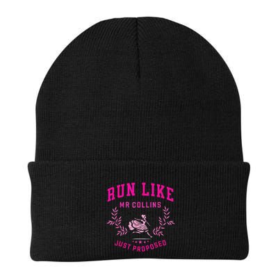 Run Like Mr.Collins Just Proposed Funny Books And Running Beanie
