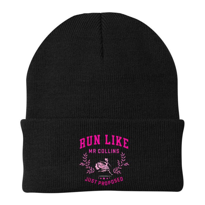 Run Like Mr.Collins Just Proposed Funny Books And Running Beanie