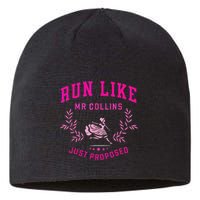 Run Like Mr.Collins Just Proposed Funny Books And Running Sustainable Beanie
