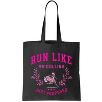 Run Like Mr.Collins Just Proposed Funny Books And Running Bag