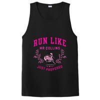 Run Like Mr.Collins Just Proposed Funny Books And Running PosiCharge Competitor Tank