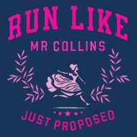 Run Like Mr.Collins Just Proposed Funny Books And Running Infant Baby Jersey Bodysuit