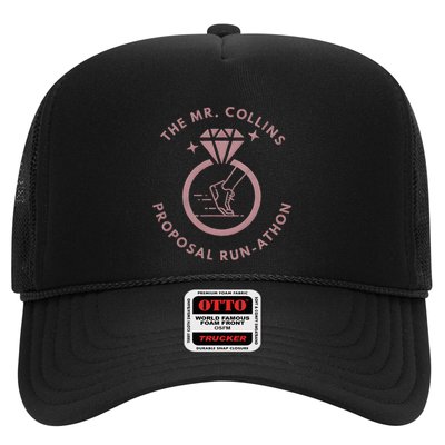 Run Like Mr Collins Just Proposed Funny Books And Running Trucker Hat