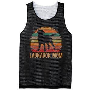 Retro Labrador Mom Dog Mother Pet Golden Black Lab Mama Mesh Reversible Basketball Jersey Tank