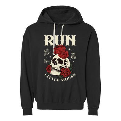 Run Little Mouse Haunting Adeline Garment-Dyed Fleece Hoodie