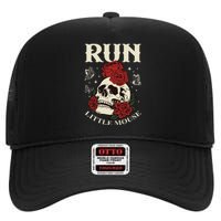 Run Little Mouse Haunting Adeline High Crown Mesh Back Trucker Hat