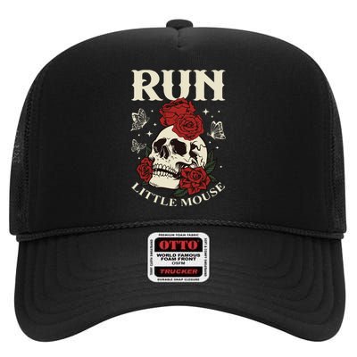 Run Little Mouse Haunting Adeline High Crown Mesh Back Trucker Hat