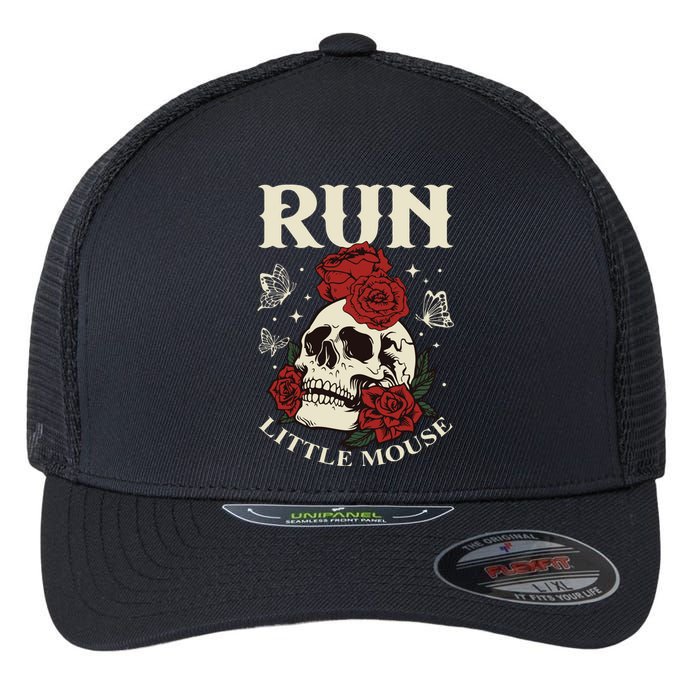 Run Little Mouse Haunting Adeline Flexfit Unipanel Trucker Cap