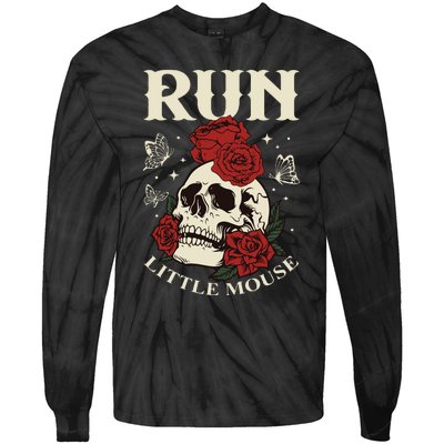 Run Little Mouse Haunting Adeline Tie-Dye Long Sleeve Shirt