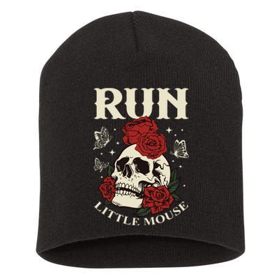 Run Little Mouse Haunting Adeline Short Acrylic Beanie