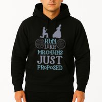 Run Like Mr. Collins Just Proposed Funny Books and Running Hoodie