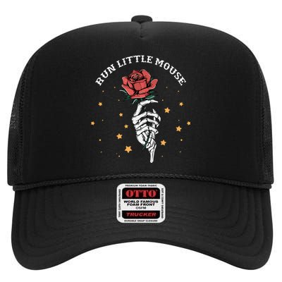 Run Little Mouse Haunting Adeline High Crown Mesh Back Trucker Hat