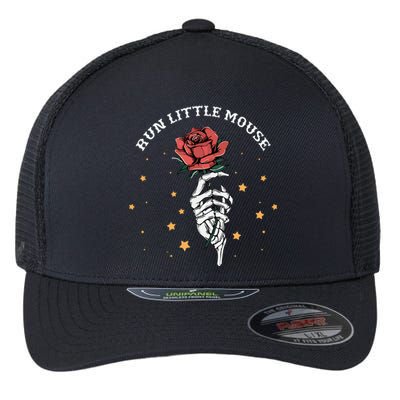 Run Little Mouse Haunting Adeline Flexfit Unipanel Trucker Cap