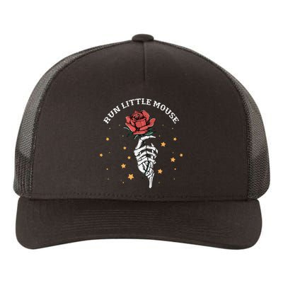 Run Little Mouse Haunting Adeline Yupoong Adult 5-Panel Trucker Hat