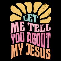 Retro Let Me Tell You About My Jesus Cooling Performance Crew T-Shirt