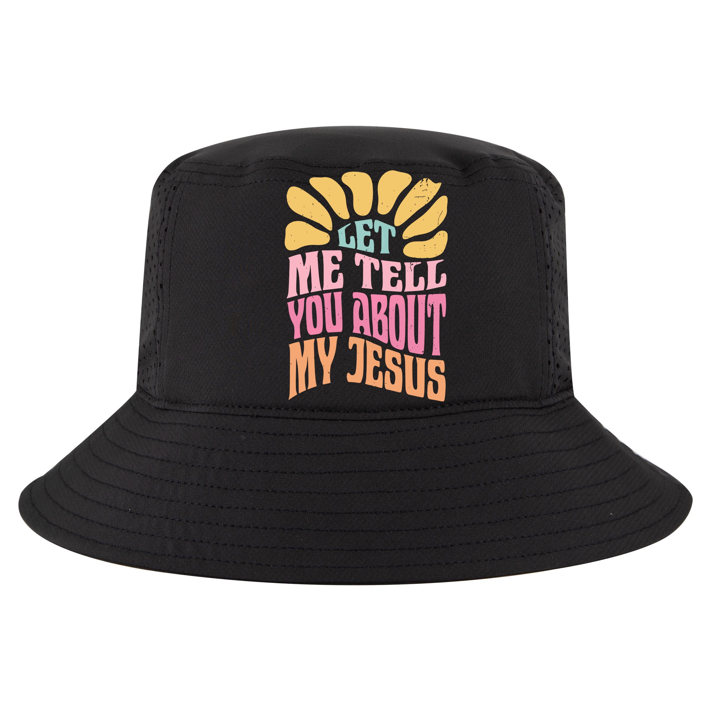Retro Let Me Tell You About My Jesus 16 in Basic Backpack