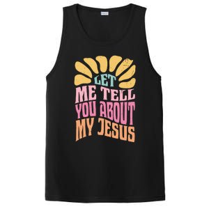 Retro Let Me Tell You About My Jesus PosiCharge Competitor Tank