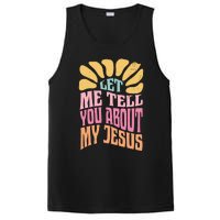 Retro Let Me Tell You About My Jesus PosiCharge Competitor Tank